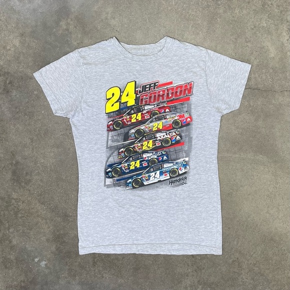 Nascar Jeff Gordon 24 Hendricks Motorsports Graphic Racing Tee T Shirt - Picture 1 of 7